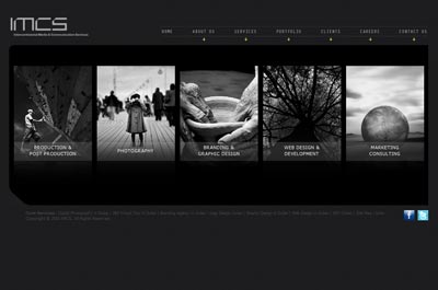 Media Agency website design Dubai